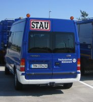 (Bild für) Magnetschild "STAU"